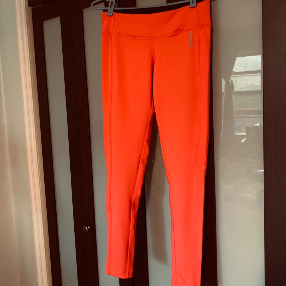 Pink Reebok tights